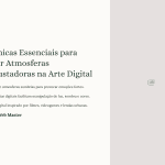 1 Tecnicas Essenciais para Criar Atmosferas Assustadoras na Arte Digital